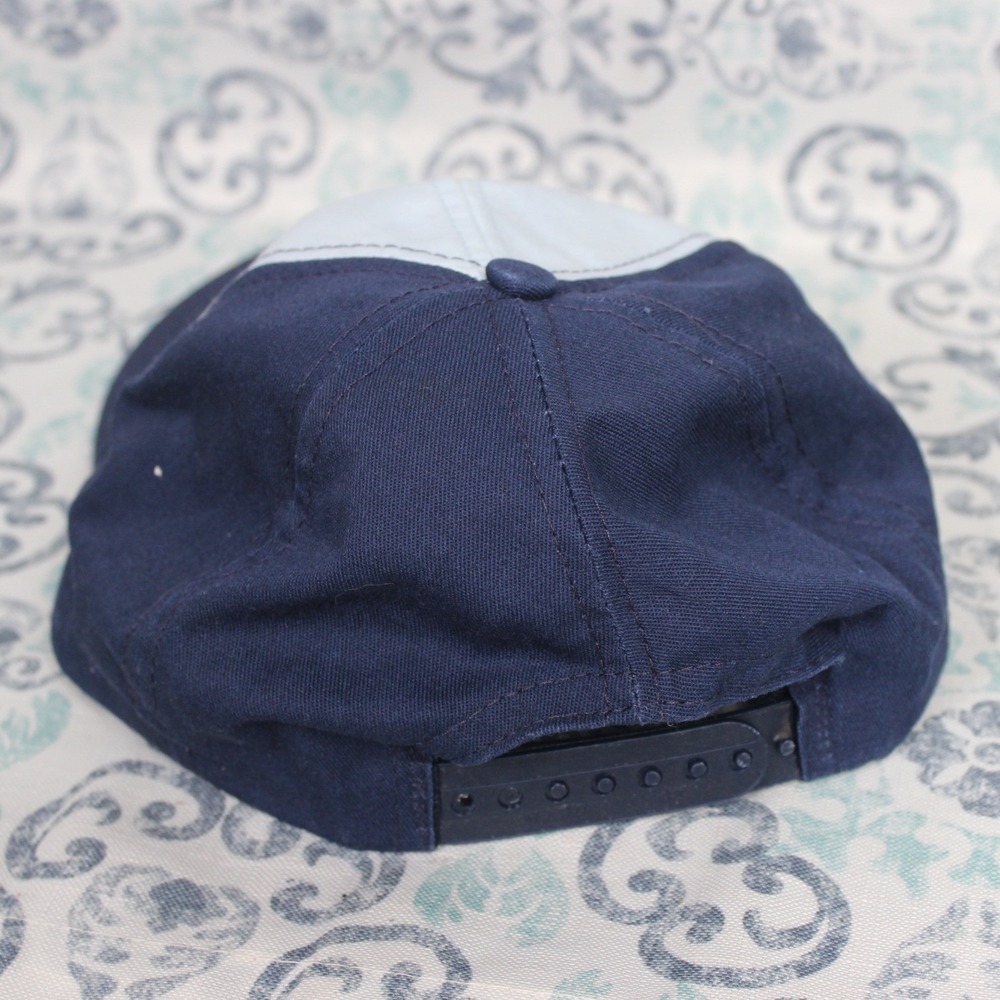 Kids Bear‎ Twill Baseball Cap Blue Light Blue Adjustable Snapback M L - Picture 2 of 4